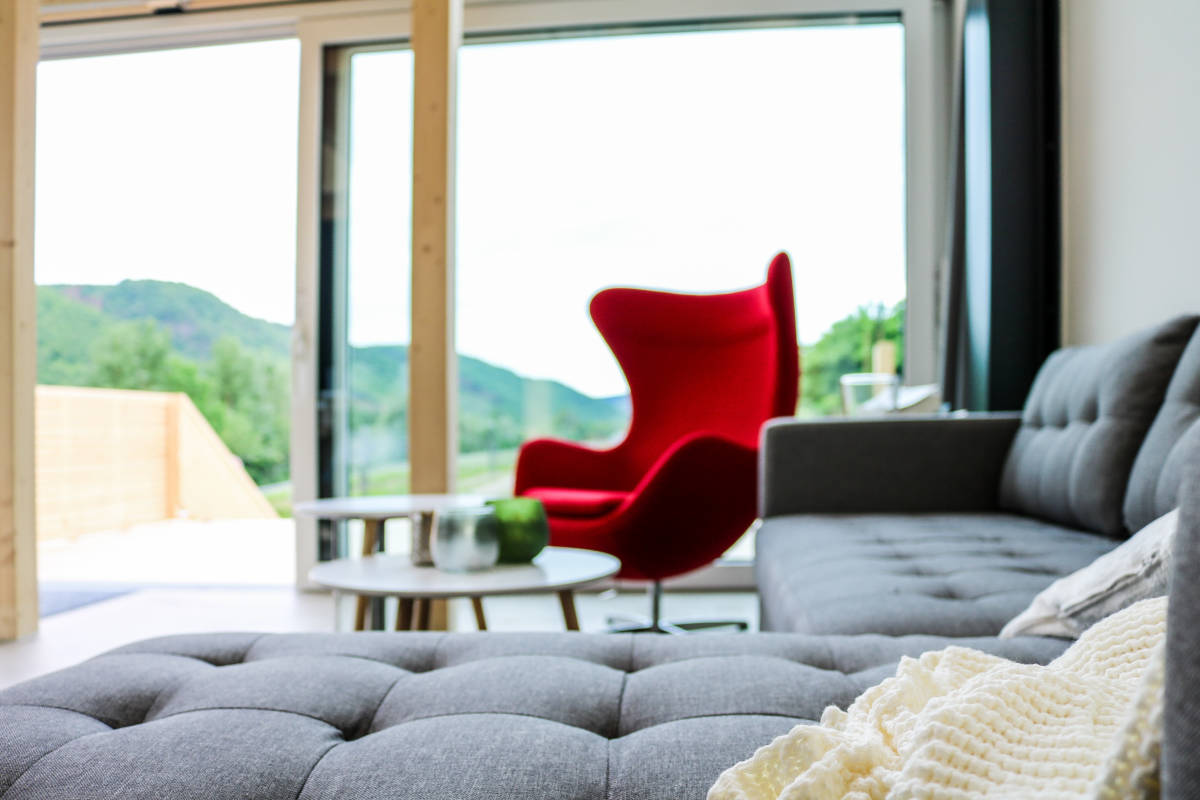 Design Ferienhäuser Mosel Empfehlung 4 Personen moderne Ausstattung